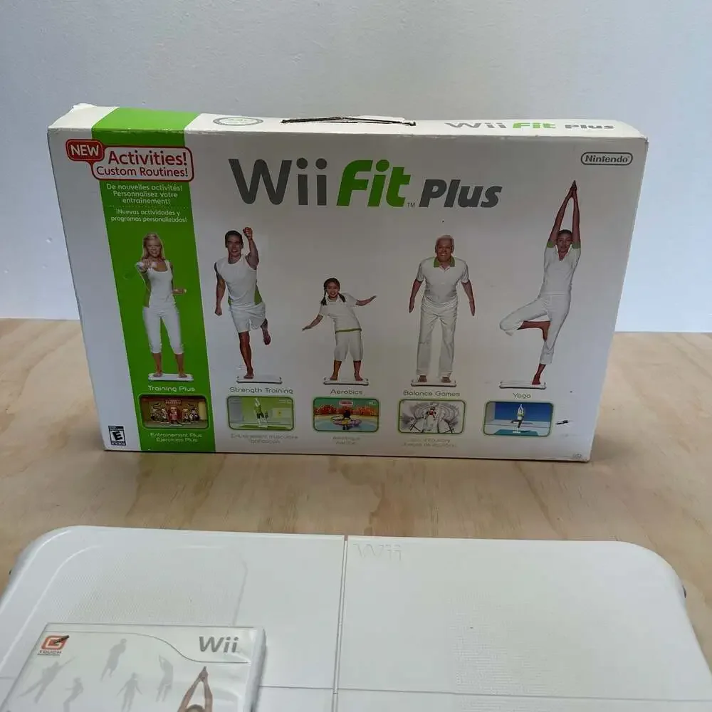 Nintendo Wii Balance Board with Wii Fit game